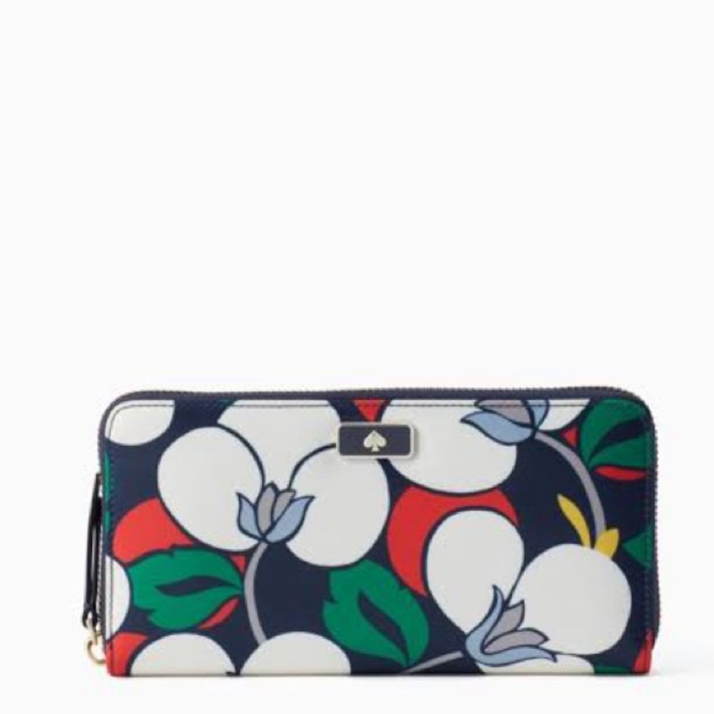 Large continental wallet, dawn breezy floral